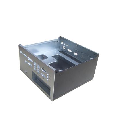 Chine Service en aluminium argenté de 5052 boîtes de la coutume 1.5mm de fabrication de tôle de précision d'OEM à vendre