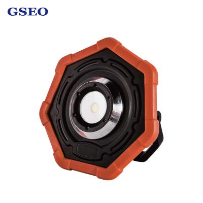 China refillable & Portable And Rechargeable Rubber Design Portable Led Work Light Car Led Repair Spotlight Used High Brightness 20W IP65 for sale