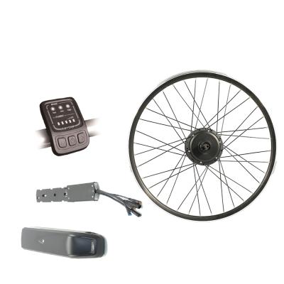 China Cheap price low noise motor electric bicycle kit ebike conversion kit250 for city ebike 16