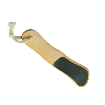 China Wooden Foot Filer Foot Rasp Clean and Dead Skin Remover, Pedicure Scrubber Tool Callus Remover for sale