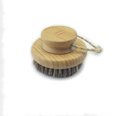 China LD-STS-A Body Brush Dry Brush with Wooden Round Shape for sale