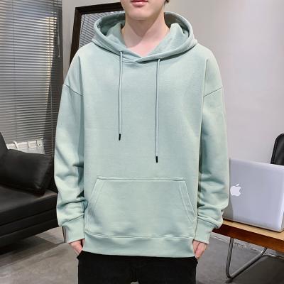 China 340g Men's Oversized Hoodie Men's Long Sleeve Sweater 340g Custom Print Eco Sweater Eco Sweater Anti-Shrink Custom Top Hoodie for sale