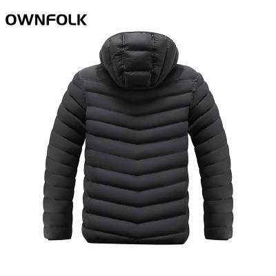 China Wholesale Custom Logo Stripper Men Lightweight Packable Warm Winter Outdoor Waterproof Down Jacket for sale