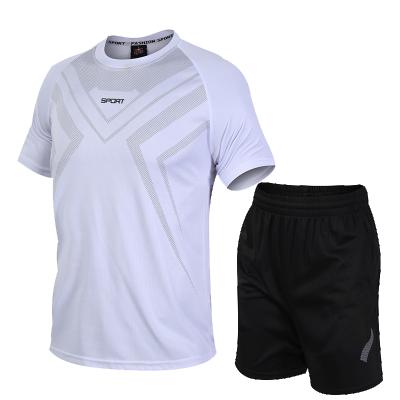 China Square 2021 Wholesale New Design Polyester Soccer Wear Cheap Quick Dry Breathable 100% Soccer Uniforms for sale