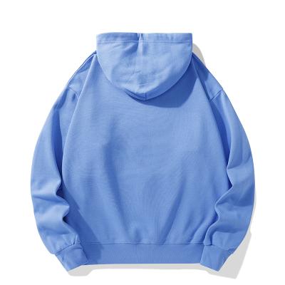 China Custom Made Oversized Men's Hoodies China Manufacture Cotton Heavy Fleece Pullover Hooded Anti-Shrink 380g Sweatshirt for sale