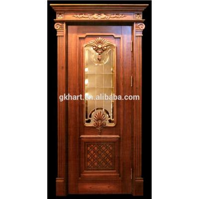 China Traditional China Manufacturer HDF Solid Wood Interior Doors for sale