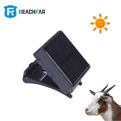 China Mini Smart Anti Lost Solar HANDHELD Powered Cow Pet GPS Animal Tracker With Real Time Web Online Tracking for sale