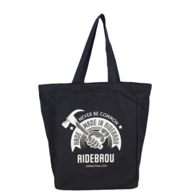 China Simple High Quality Recyclable Tote Bag Reusable Cotton Canvas Tote Bag Canvas Custom Printed Logo Recycle Organic 100% Shopping Bag for sale