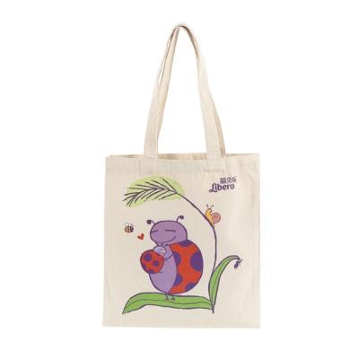 China Hot Sale Recyclable Personalized Custom Shopping Tote Bag Eco Friendly Recycle Organic Cotton Simple Bags Reusable Women Cotton Canvas Bag for sale