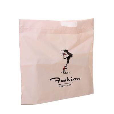 China Recyclable Wholesale Tote Shopping Bag Custom Size Logo Plastic Packaging Bags for sale