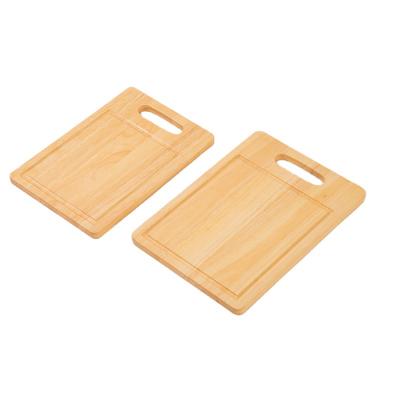 China Disposable Kitchen Cutting Board Wooden Block With Cheese Set Non-Slip Wooden Kitchen Chopping Board Juice Bowl Cutting Board Bamboo Chees for sale