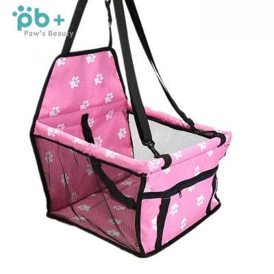 China Wholesale Breathable Foldable Travel Carrier Dog Car Booster Seat For Dog for sale