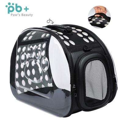 China Wholesale Fashion Cages Portable Durable Packing Bag Transparent Dog Carrier Home Carrier for sale