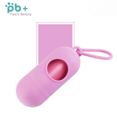 China Sustainable Eco Friendly PP Plastic Pe Scented Dog Poop Custom Clips Bag Dispenser for sale