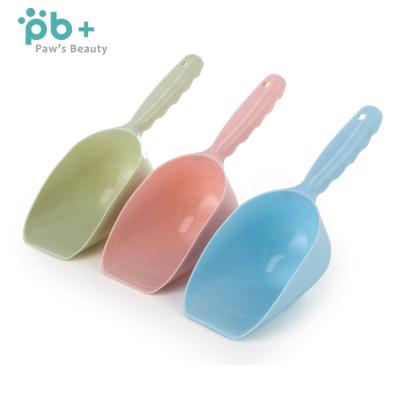 China 2020 Hot Sale Stocked Cheap Plastic Food Feeder Dog Cat Scoop for sale