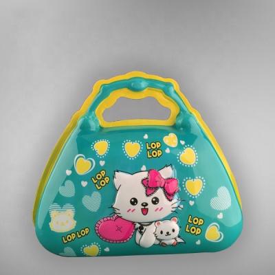 China Manufacturer Wholesale Disposable Custom Shaped Girl Toy Cardboard Bag Shape Plastic Packing Packages For Candy Chocolate for sale