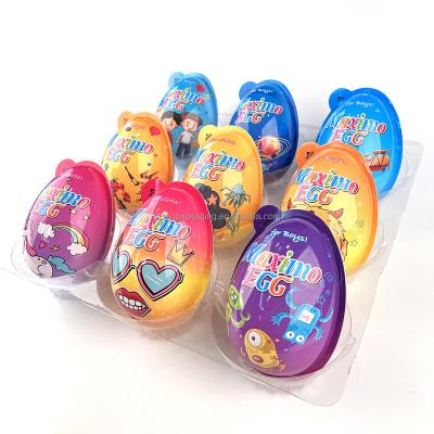 China Wholesale Funny Cartoon Toy Candy Chocolate Packaging PVC Disposable Chocolate Surprise Egg Packaging From China Manufacturer for sale