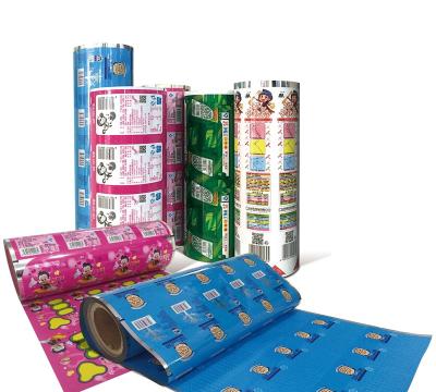 China Bulk Sale Moisture-proof Low Price Factory Roll Film Laminated Plastic Aluminum Roll Soft Transparent Film For Food for sale