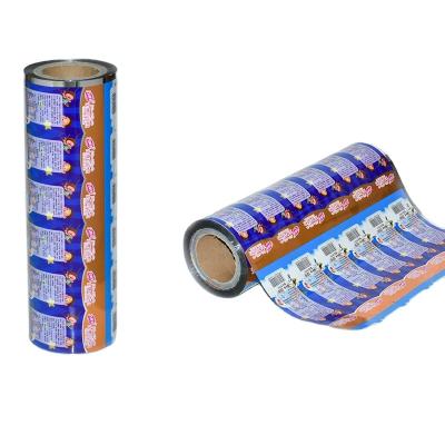 China Moisture Proof Plastic Laminated Stretch Roll Film Snack Wrapping PVC Packaging Film Roll Food Grade for sale