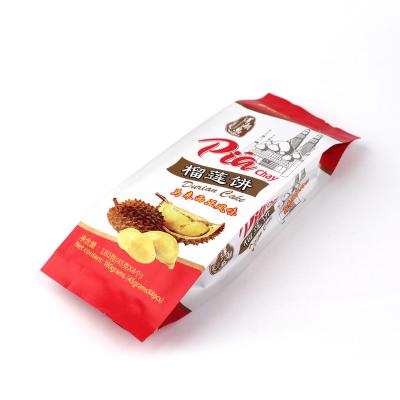 China Moisture Proof Custom Design High Quality Food Plastic Packaging Bags Heat Seal Side Gusset Duran Cookie Bags Package for sale