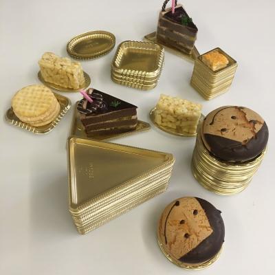 China Food Customized Plastic Tiramisu Mini Plastic Cupcake Tray Cake Tray Packaging Gift Wedding Cake Cup for sale