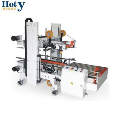 China Professional CLOTHING Maker Case Taper Carton Erector Sealing Machine for sale