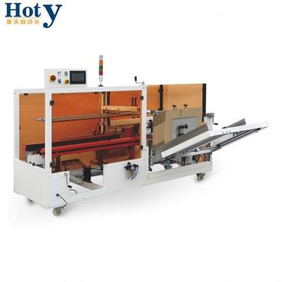 China Widely Used CLOTHING Beverage Carton Box Taping Packaging Forming Machine for sale