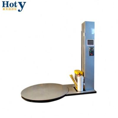 China Widely Used Automatic GARMENT Pre-stretch Shrink Wrapping Machine for sale