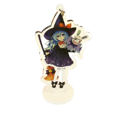 China Customization cute cartoon decorative ornaments for brand acrylic standing anime character office suits printed by manufacturers for sale