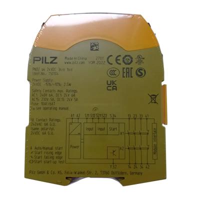 China New Sealed  PNOZ S4 750104 Safety Relay 24VDC 3 N/O 1 N/C Screw Terminal 750104 750104 for sale