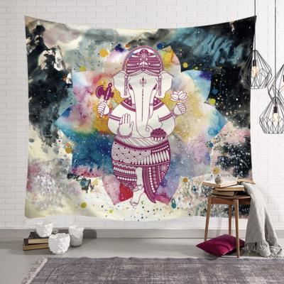 China Elephant Home Decor Wall Hanging Tapestry Fabric for sale