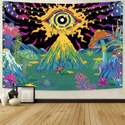 China Trippy Psychedelic Trippy Wall Decorations for Home Psychedelic Tapestry for sale