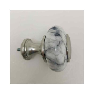 China CLASSIC Modern Simple Resin Iron Household Style Window Marble Curtain Rod for sale