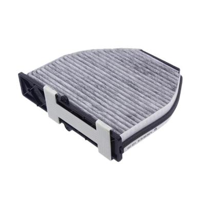 China Auto Engine Parts Activated Carbon Car Air Conditioner Filter With Disposable Cardboard Frame212 830 0218 for sale