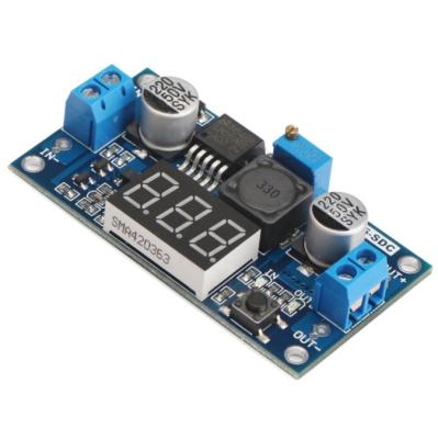 China Standard DC-DC Converter Display Step-Down Voltmeter 4.0-40V to 1.3-37V Buck Adapter Adjustable Power Supply IC for sale