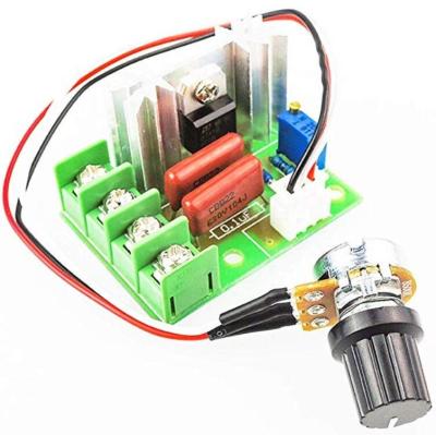 China Thyristor Controller Adjustable Voltage Regulator PWM Temperature Motor Standard Motor Speed ​​Switch Module for sale