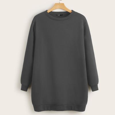 China Good Quality Viable Women Plus Size Sweatshirts Hoodies Pullover Plain Large Size Plain Oversized Hoodie for sale