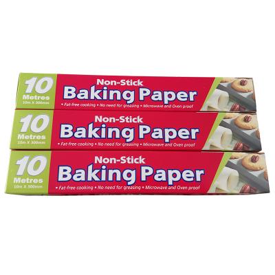 China Oil-repellent Custom Food Wrapping Use Greaseproof Printed Kraft Paper Hamburger Wrapping Baking Paper for sale