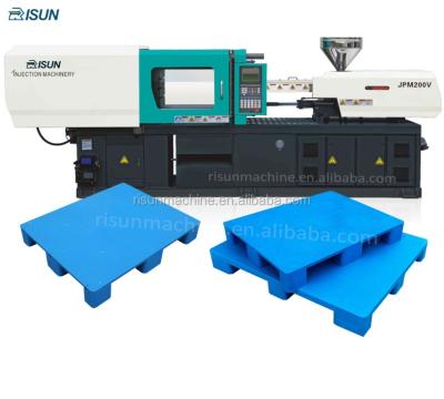 China Horizontal Pallet Cargo Tray Plastic Injection Molding Machinery Cargo Pallets Making Machinery for sale