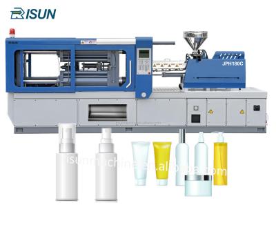 China Horizontal plastic cosmetic injection molding machine spray preform jars cosmetic injection machines for sale