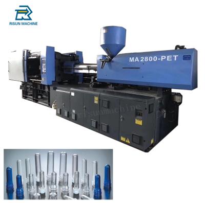 China Horizontal HAITIAN Used Injection Plastic Machine For PET Preforms Bottles for sale