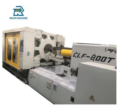 China Taiwan used horizontal CLF 800 ton plastic injection molding machine for sale