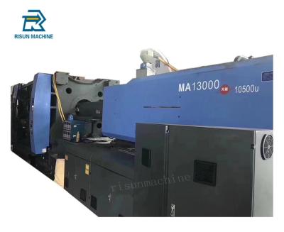 China 5 Gallon 20L Horizontal Bucket Used Injection Molding Machine Haitian 1300 Tons for sale