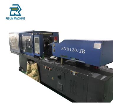 China Horizontal Cheap 120T Used Plastic Injection Molding Machine Plastic Injection Price With T-slot Plate Design for sale