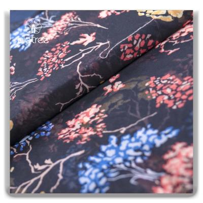 China Fashion Digital Printed Voile Dress Shirt Blouse 100%Polyester Breathable High Quality Customized Fabric for sale