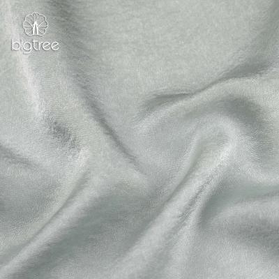 China Breathable Satin Heavy Crepe Sleepwear 100%Polyester Sleepwear Fabric High Quality for sale