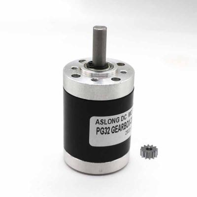 China 32mm Planetary Gearbox Reducer , Tubular DC Metal Gear Motor for sale