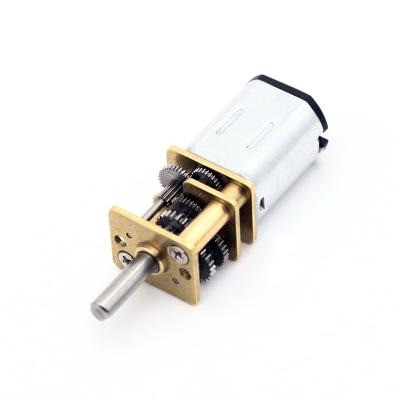 China Micro motor 12mm JGA12-N20-1000 6V 10-15RPM micro DC reduction motor gear motor for sale