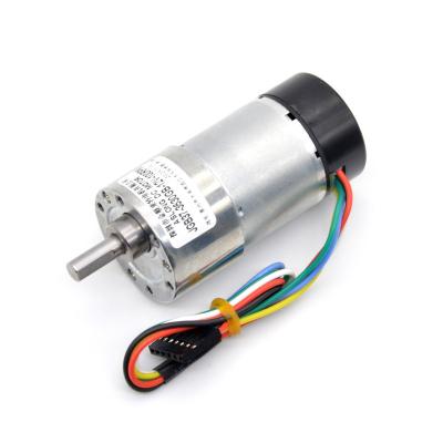 China Gleichspannungsbrushed Permanent Magnet Reduktionsmotor JGB37-3530GB 1000RPM 24v Dc Motor Hochdrehmoment Dc Motor mit Encoder zu verkaufen