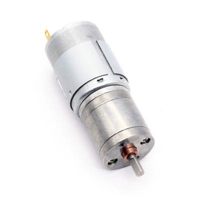 China Center Output Low-Speed Small Motor JGA25-385 24v Gear Dc Motor 25mm Brush Dc Gear Motor 24v for sale